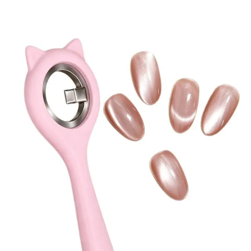 Cat Eye Magnetic Nail Art Ring Tool – 3-Second Effect