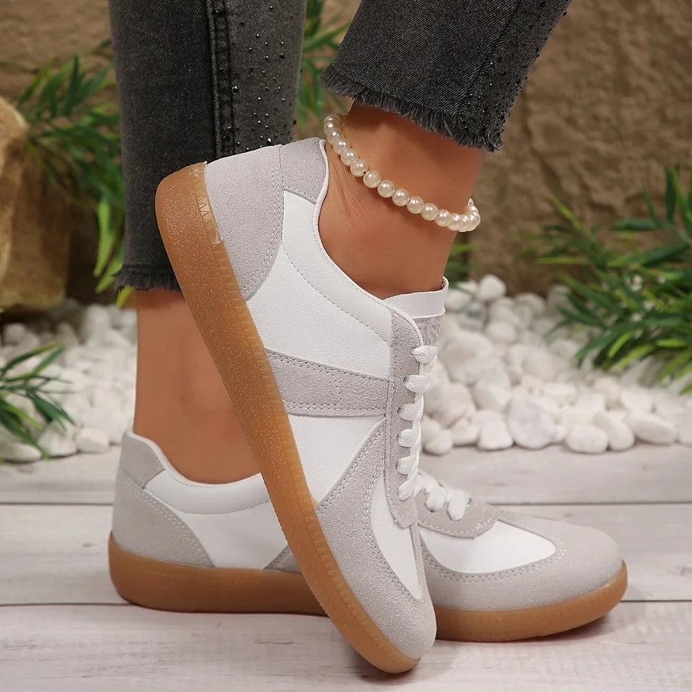 Unisex German Army Trainers Shoes Versatile White Casual 2026 Spring