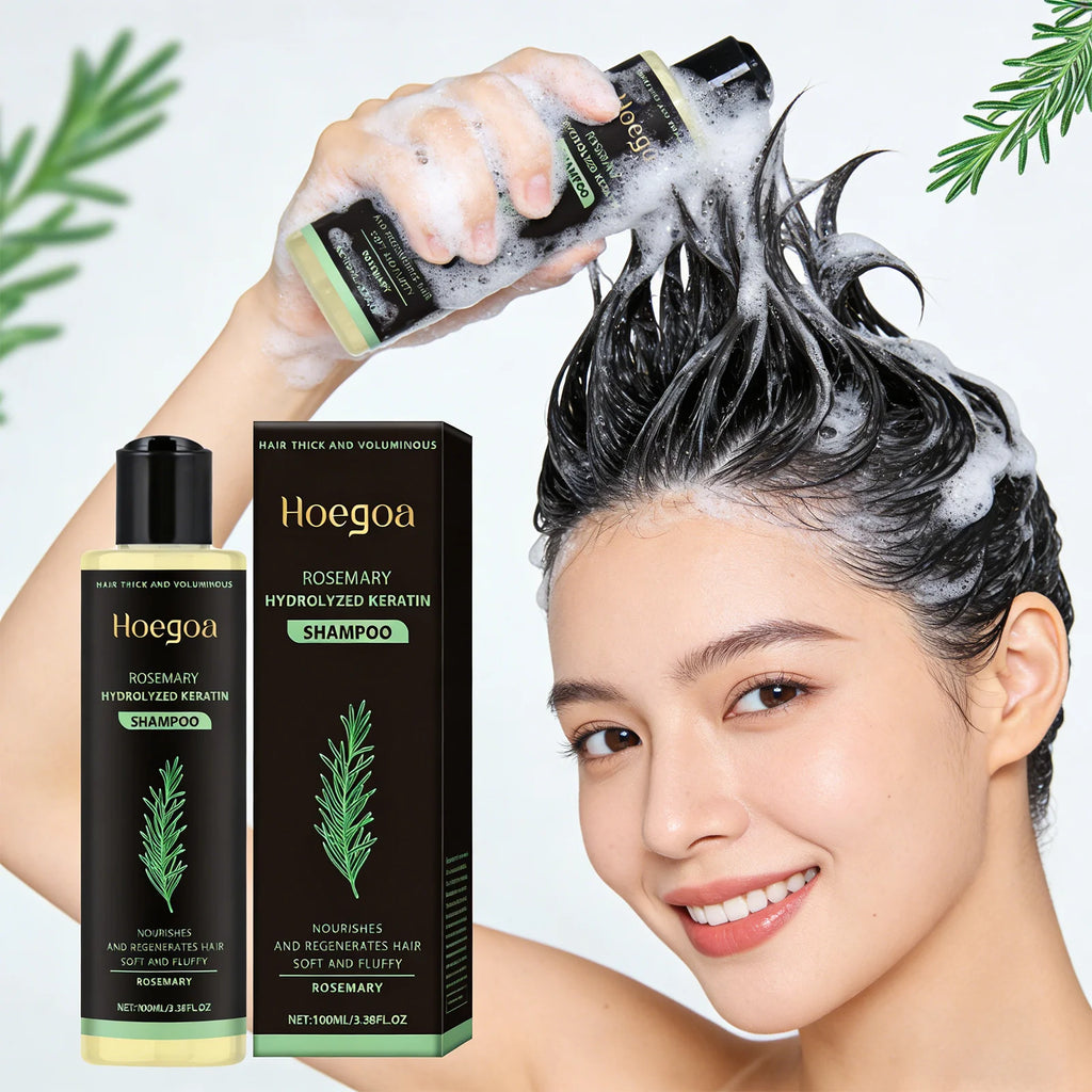 Rosemary Shampoo Thickening Moisturizing Repairing Hair Care Gentle Zpaxo