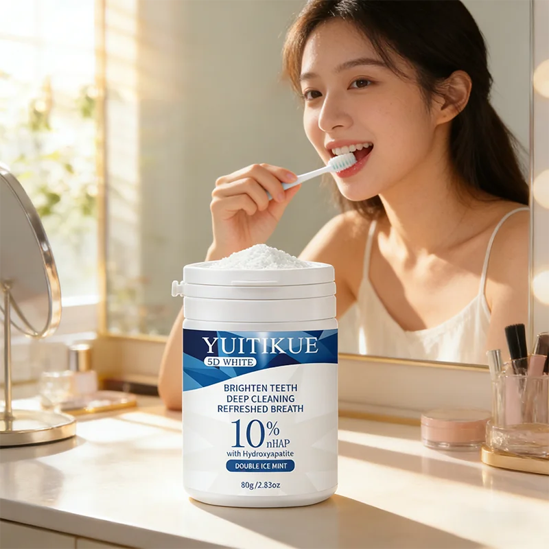 YUITIKUE 5D Oral Care Powder with 10% nHAP – Brighten Teeth Oral Care Powder Zpaxo Default Title