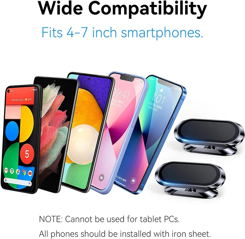 Rotatable Magnetic Car Phone Holder Mount Magnet Smartphone Mobile