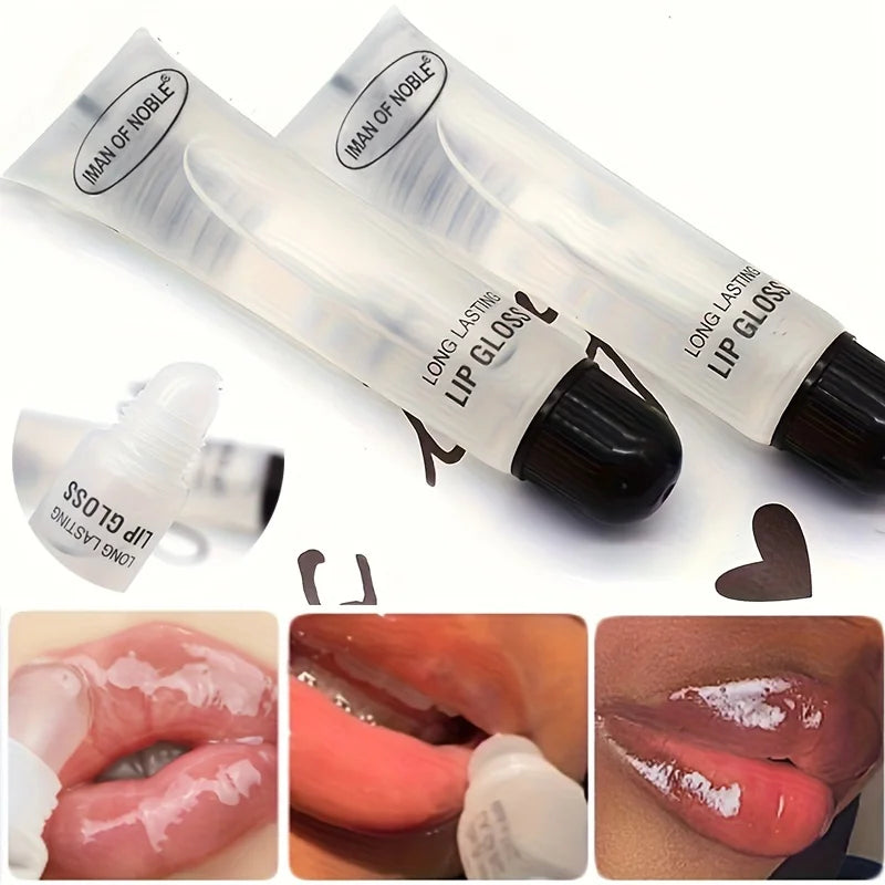Glossy Finish Lip Gloss Moisturizing Cream All Skin Types Non-sticky