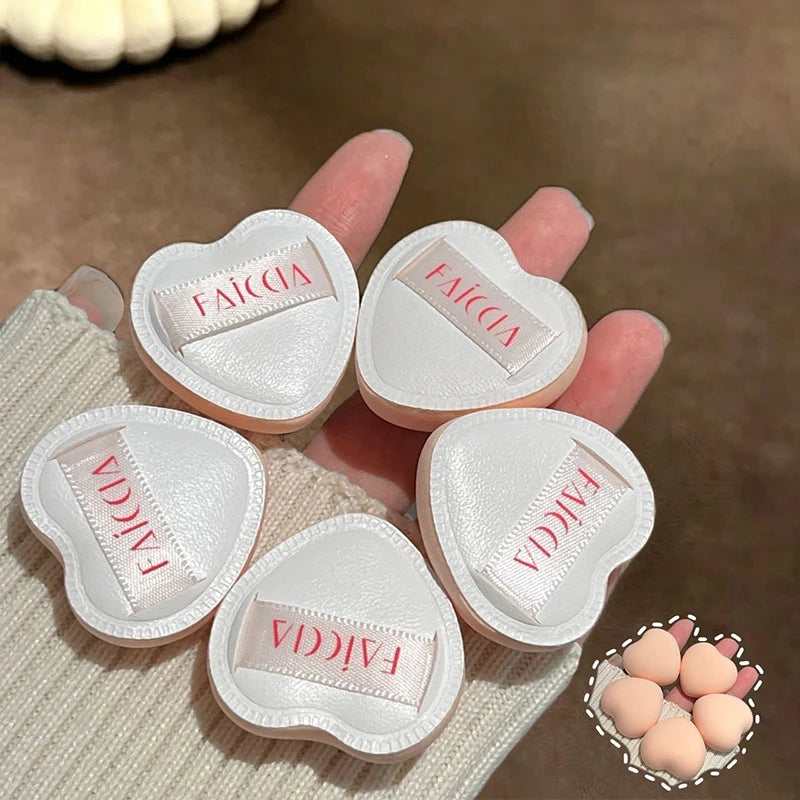 1 2 Love Mini Finger Puff Cotton Candy Air Cushion Sponge Blusher Zpaxo
