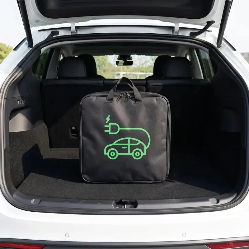 EV Charging Cable Storage Bag – Waterproof 840D Organizer