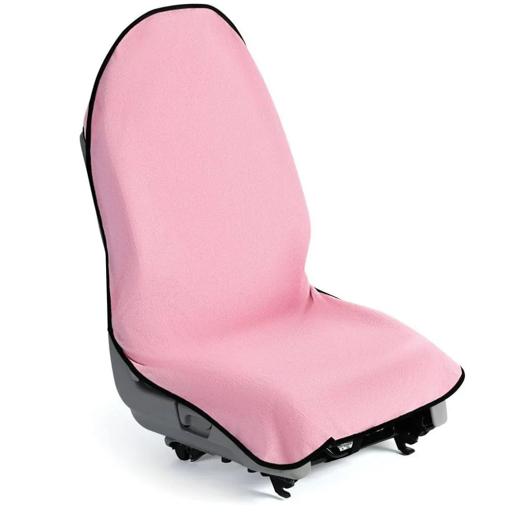 Machine Washable Car Seat Covers Sweatproof Non-slip Backing Zpaxo Pink