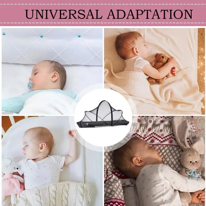 Bassinet Cover Bassinet Netting Cover Breathable Foldable Mesh For Rocking Cradle Stroller Playard Toddler Hammock Small Spaces Zpaxo
