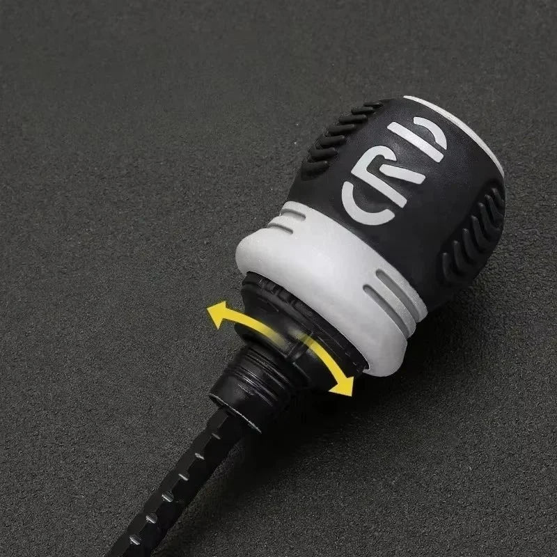 Short Shaped Ratchet Screwdriver Set Radish Head High Hardness Labor-Saving Multi-Functional Dual-Purpose Tool Zpaxo black
