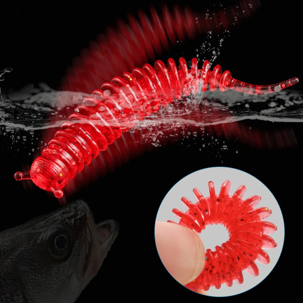 Soft Fishing Lures Artificial Bait Swimbaits Bass Trout Walleye
