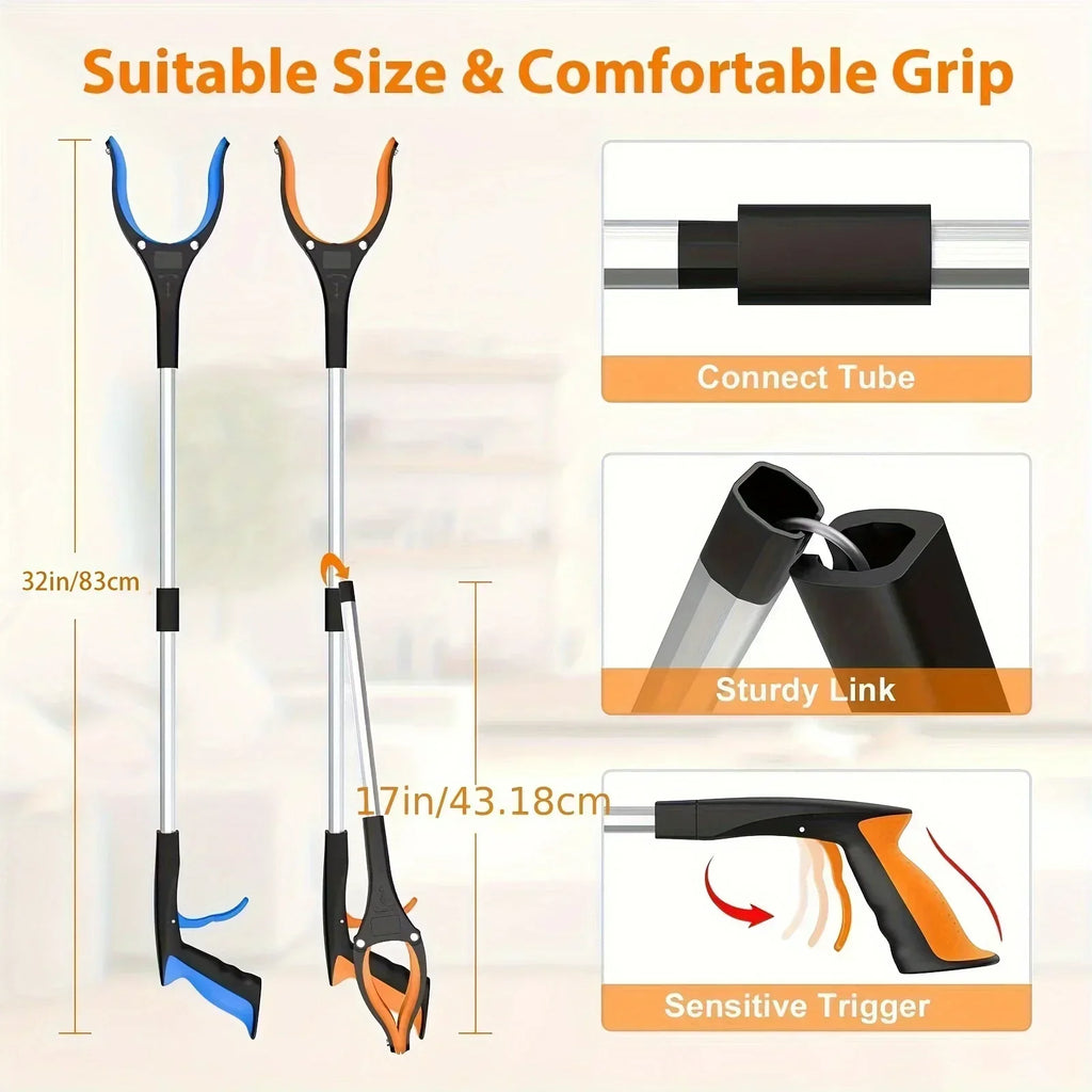 Garbage Picker Gripper 360 Rotating Clip Lightweight Heavy-duty