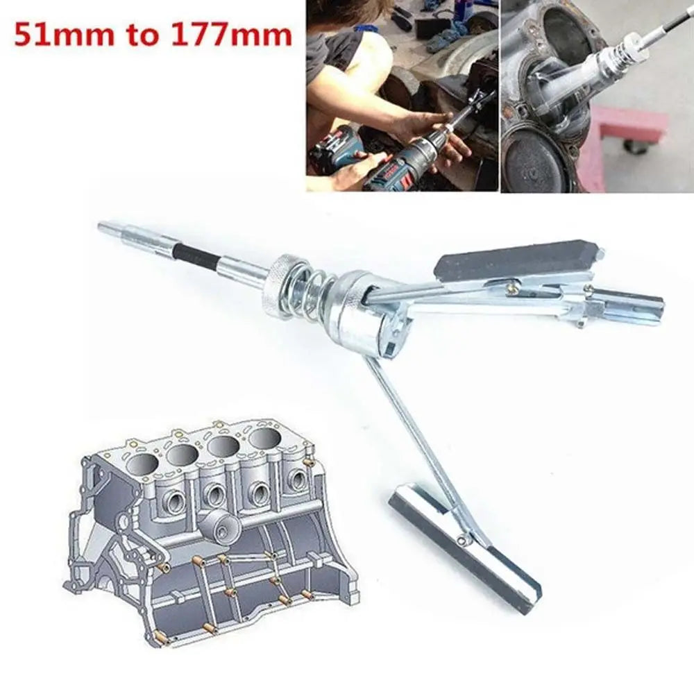 1/2/3 inch 1PC Car Engine Tool Self-centering Adjustable Steel Engine Cylinder Hone Versatile Hone Shaft Honing Car Accessories Zpaxo