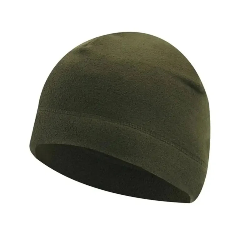 Polar Fleece Beanie – Windproof Winter Hat for Ski & Cycling