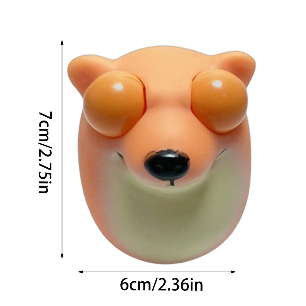 Squeeze Toys For Kids Cute Animal Eye-Popping Squeeze Model For Kid Party Favor Ultra-Soft Prank Pinch Toys For Children Teens Zpaxo