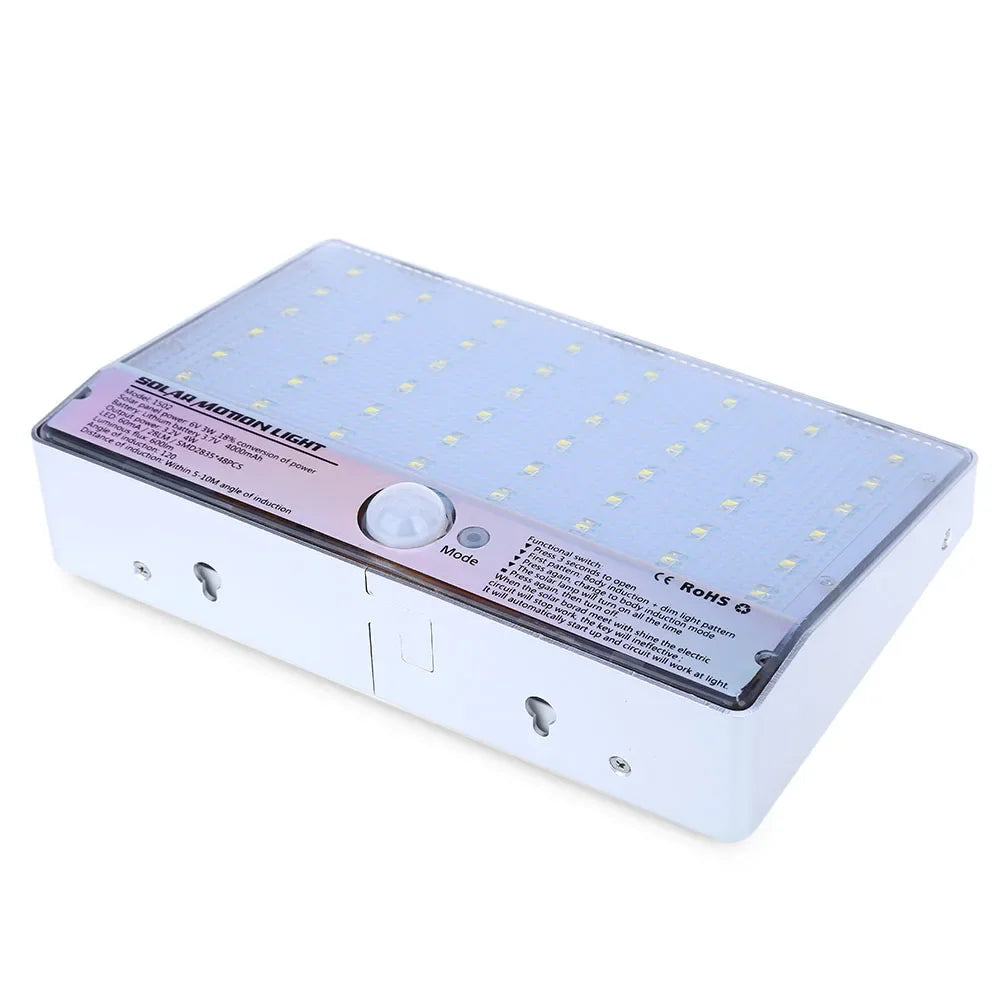 Bright Solar Lights Outdoor Waterproof Wireless LED Sensor Lamp 4 Zpaxo