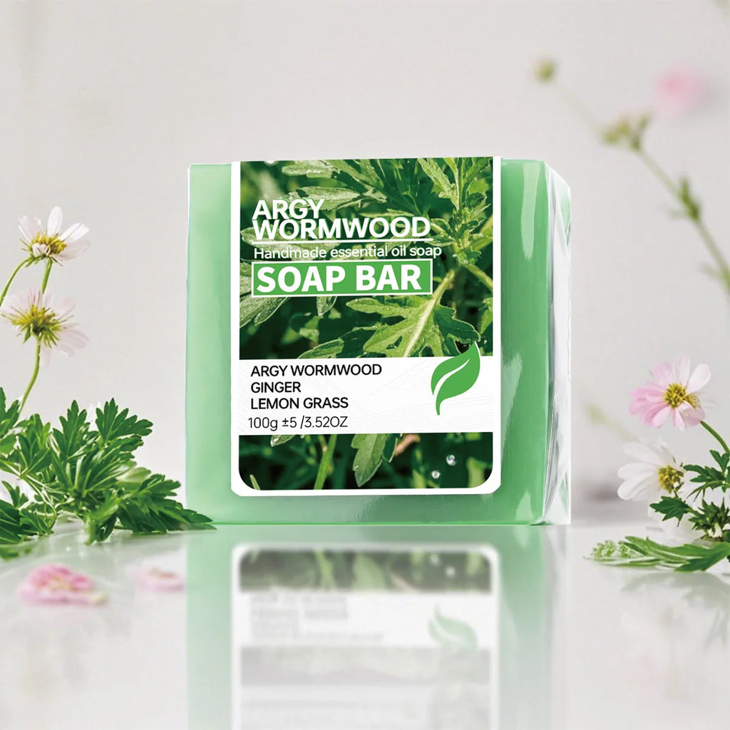 Wormwood Essential Oil Facial Soap – Brighten & Nourish Herbal Facial Soap Zpaxo