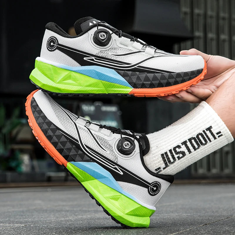 Men's Casual Sneakers Luxury Trainer Shoes Breathable Race Running