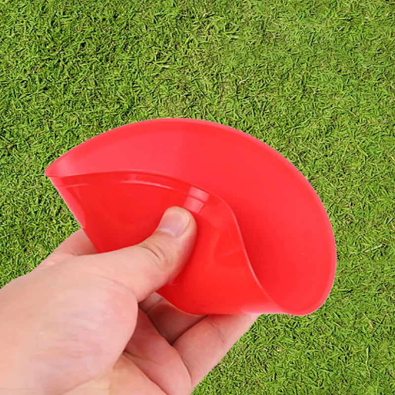 10-Pack Mini Soccer Agility Marker Discs – Soft Training Cones