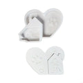 Heart House Silicone Molds Heat Resistant Epoxy Resin Craft Soap Home