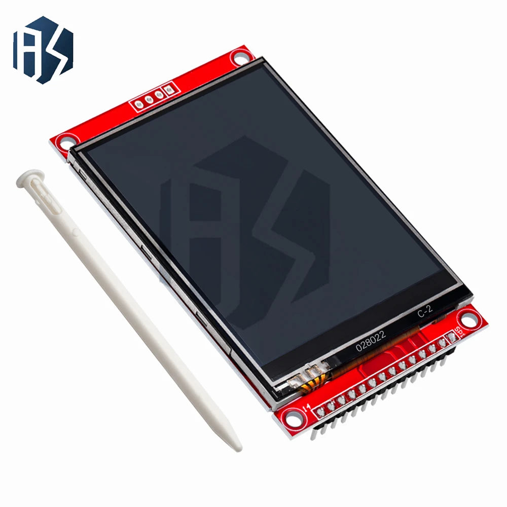 1PCS J34 F85 240x320 2.8" SPI TFT LCD Touch Panel Serial Port Module with PCB ILI9341 ST7789V 5V/3.3V 2.8 TFT With touch Zpaxo