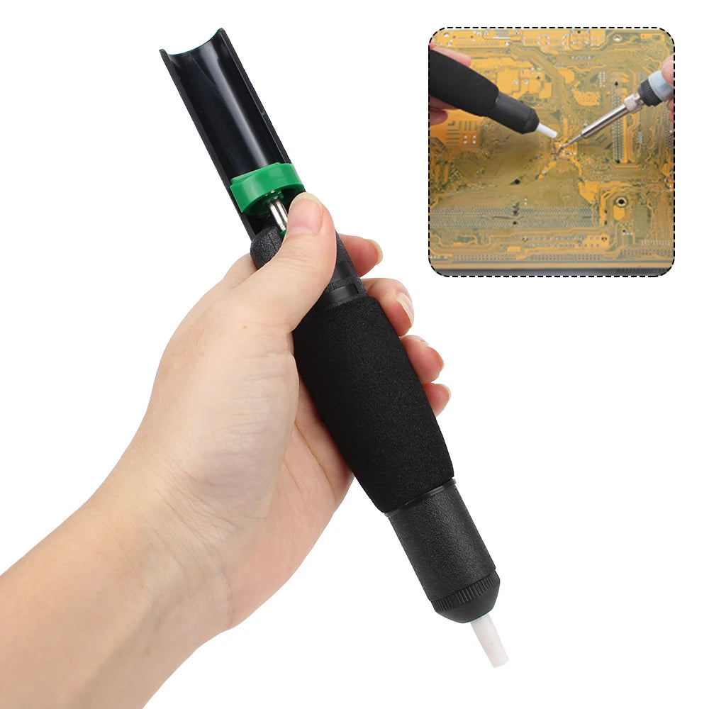 Vacuum Soldering Iron Desolder Gun Suction Tin Sucker Powerful
