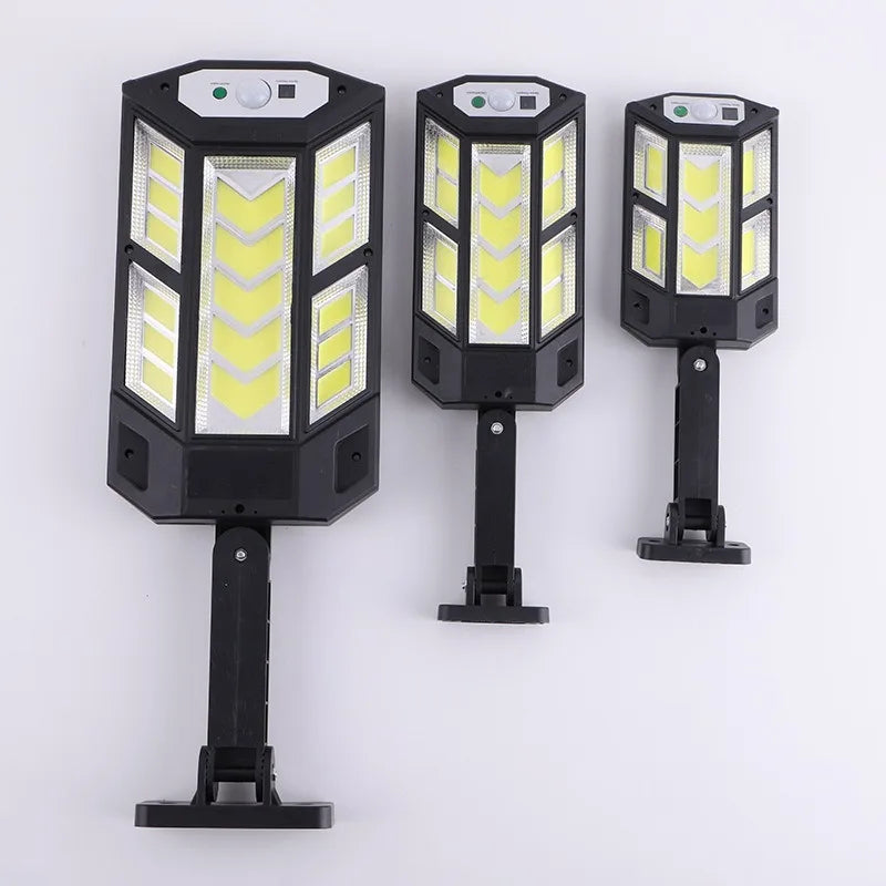 SHINEKNOT Solar LED Street Light – IP65 Waterproof Motion Sensor