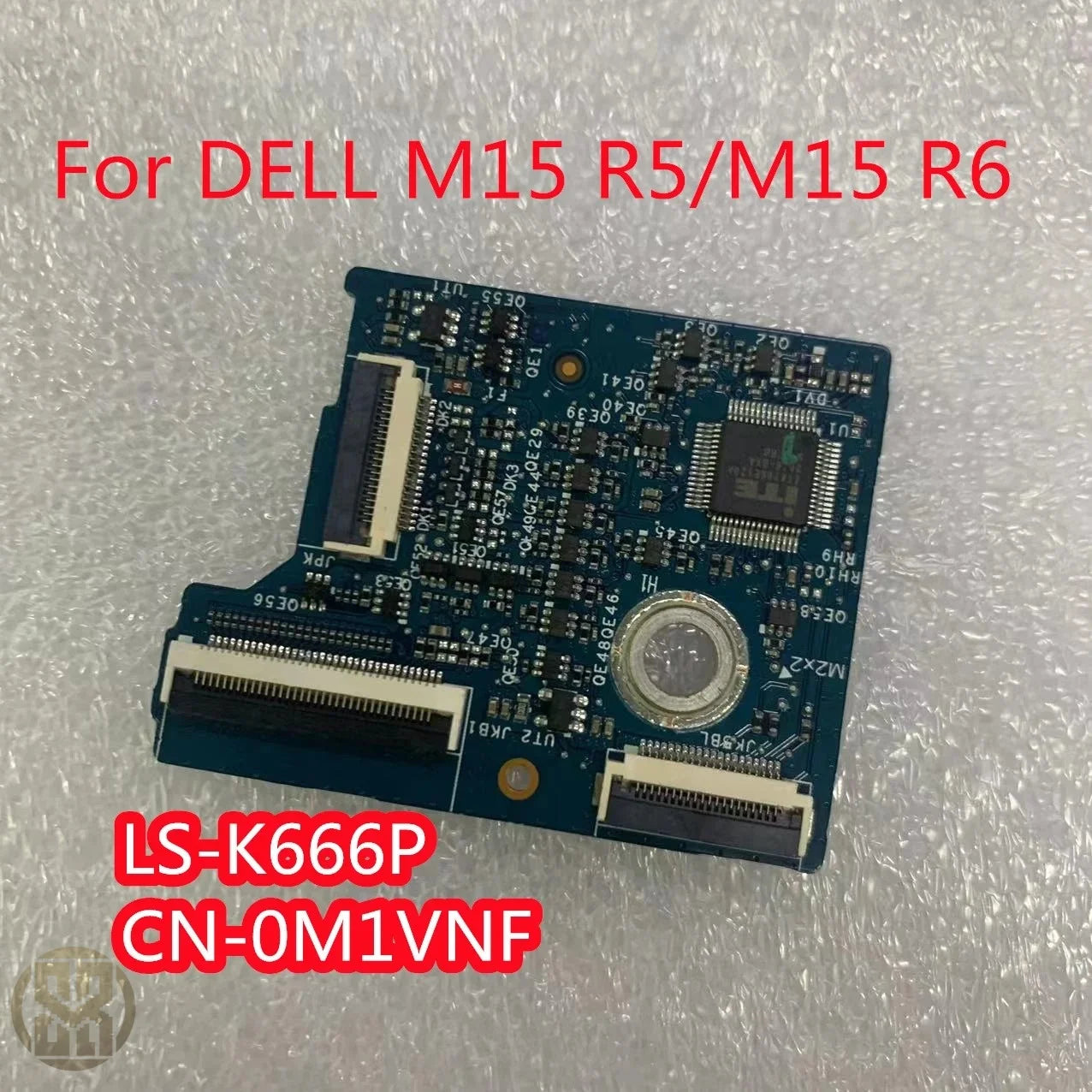 CN-0M1VNF 0M1VNF LS-K666P IO Board USB Keyboard Connector Dell M15 R5