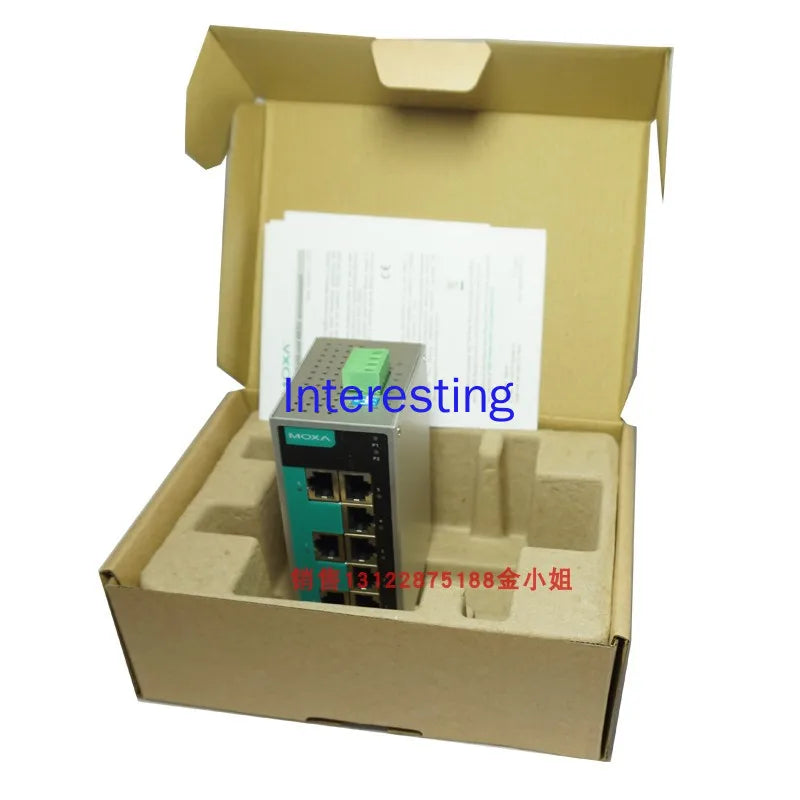 MOXA EDS 208A Industrial 8-port Ethernet Switch Zpaxo