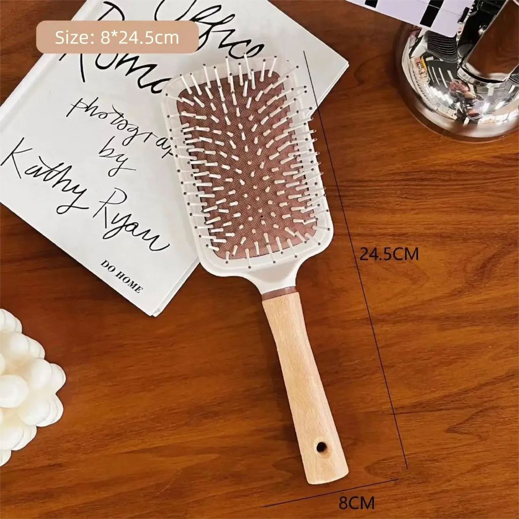 Hair Brush Paddle Hairbrush for Long Short Thick Thin Curly Straight Wavy Dry Hair for Men Women Kids Zpaxo SQURE China Mainland