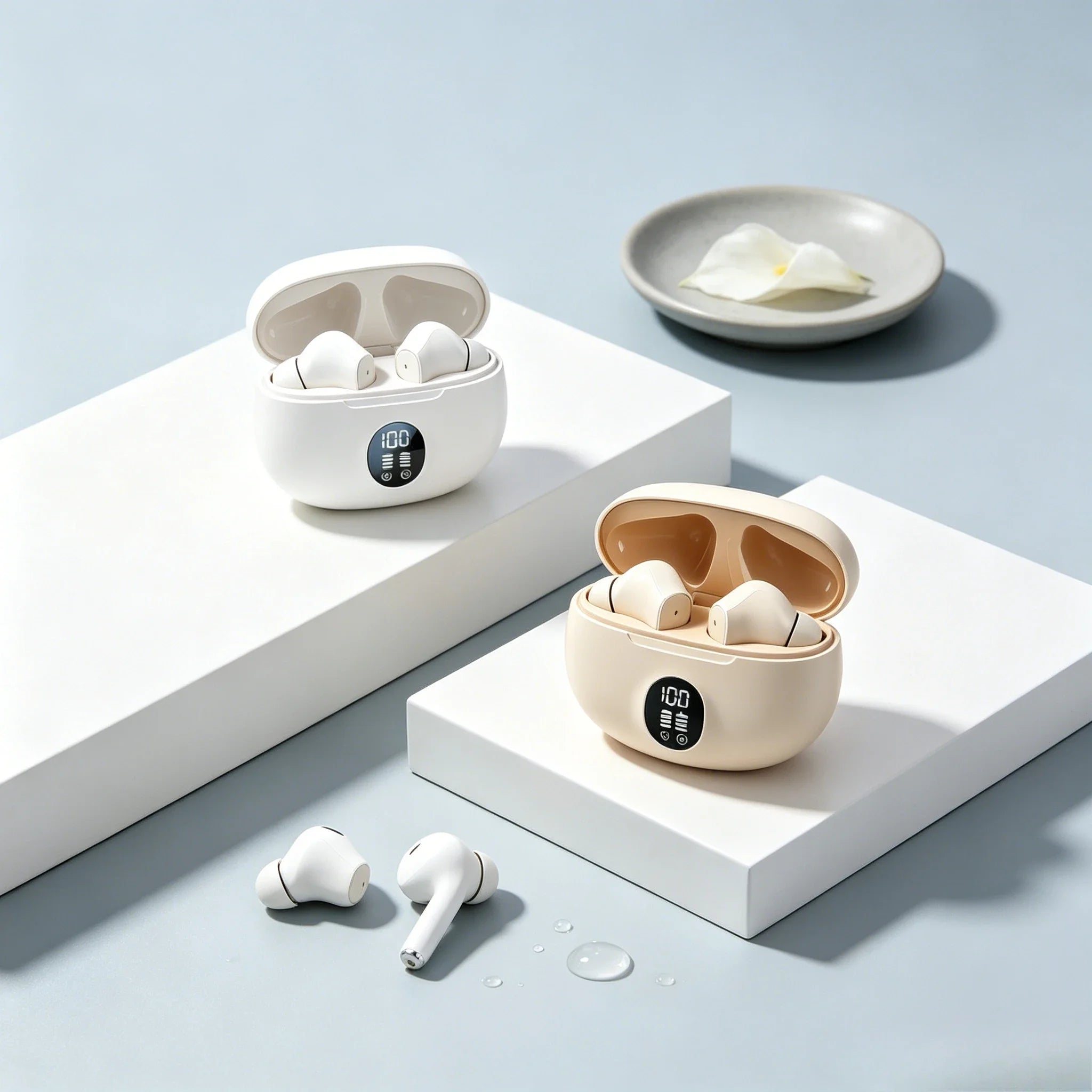 TWS Wireless Headphones Earphone Bluetooth-compatible 5 3 Waterproof