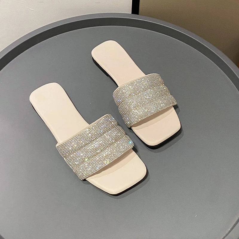 2025 Summer Fashion Versatile Comfortable Flat Bottom Women's Casual