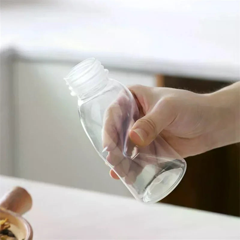 Small Juice Bottles Leakproof Milk Plastic Bottle Portable Beverage Zpaxo