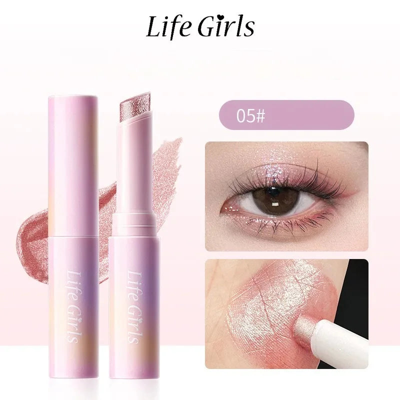 Watery Jelly Eyeshadow Stick Multi-color Pearlescent Glitter Zpaxo A-05