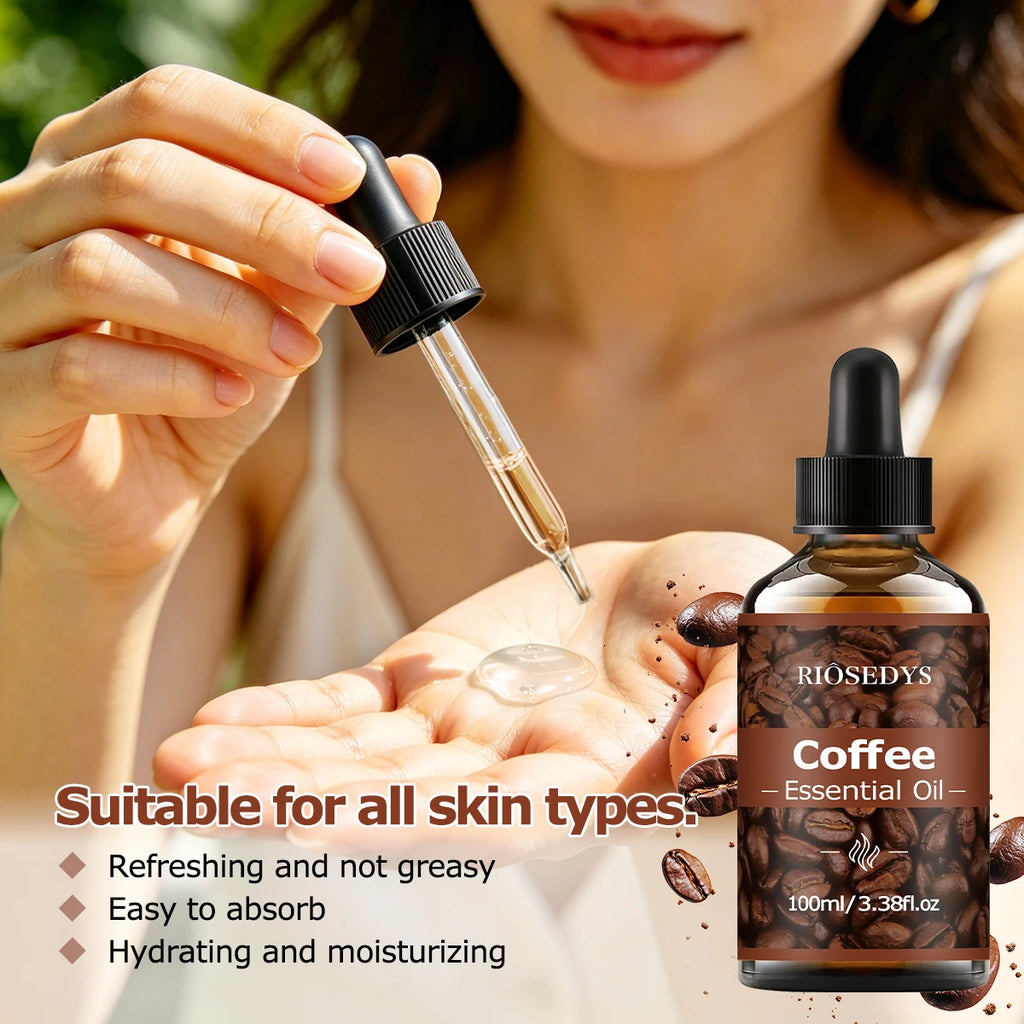 COFFEE ESSENTIAL OIL Moisturizing Nourishing Massage Suitable Zpaxo