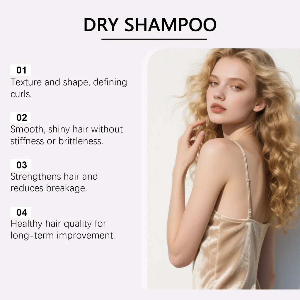 Portable Dry Shampoo Spray – Oil Control & Hair Volume 35g Dry Shampoo Spray Zpaxo