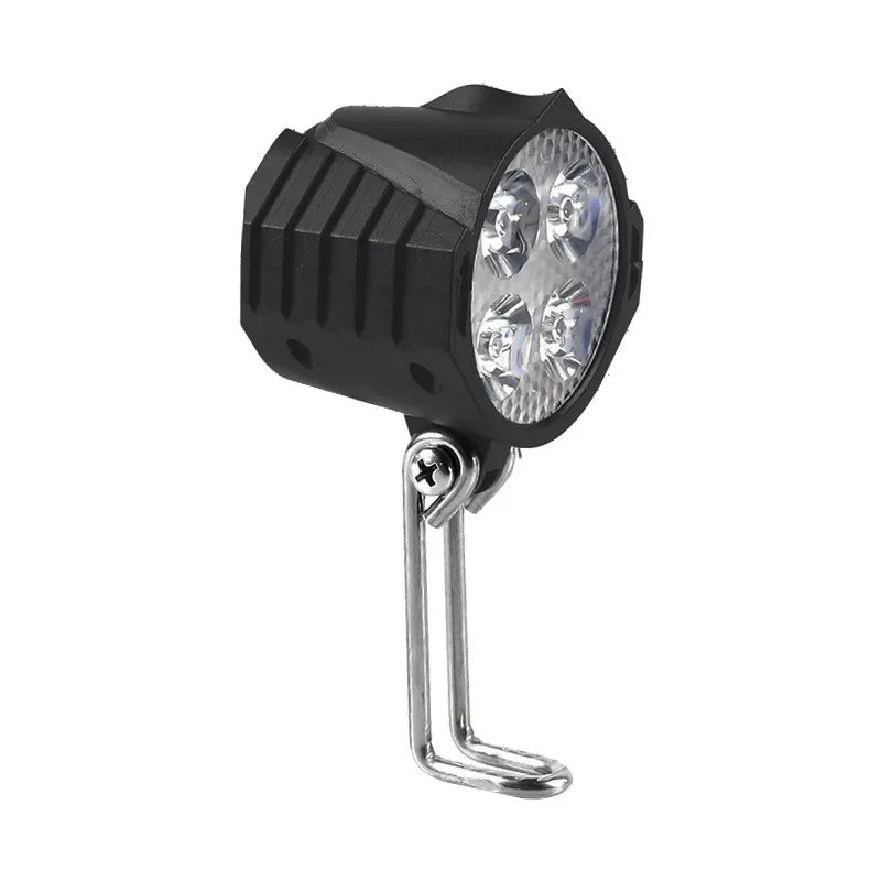 Mountain Bike Horn Headlight Bicycle Light Waterproof IPX4 E-bike 12V