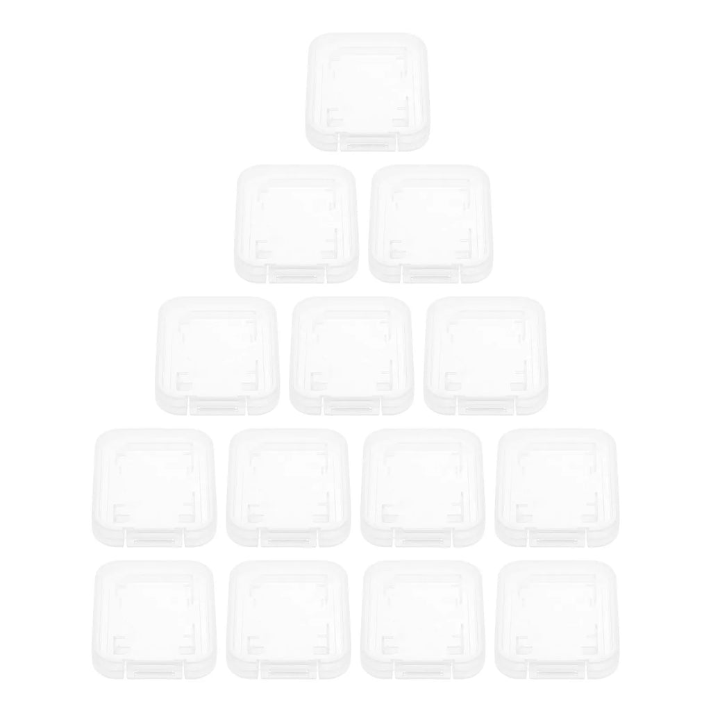 Slim Card Storage Box Reusable Memory Case Sim Cards Coins Fuses
