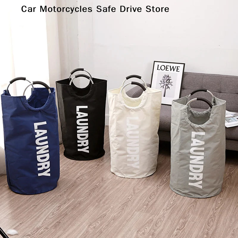 Oxford Cloth Laundry Bag Dirty Clothes Storage Basket Foldable