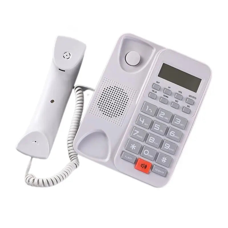652F Landline Telephone Desktop Fixed Caller Front Desk Zpaxo