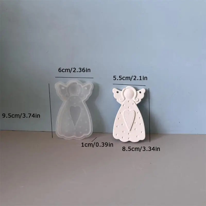 Making Silicone Mould Detail Girl Angelic Decorative