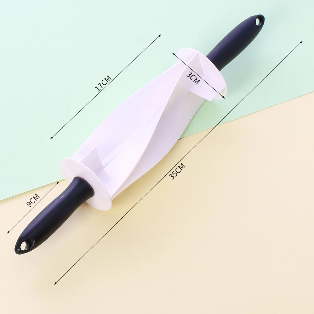 Croissant Cutter Roller Plastic Croissant Rolling Bread Dough Pastry Kitchen Baking Tool Zpaxo 56170