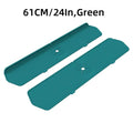 Extra Large Silicone Dish Drying Mat Non-slip Foldable Water Splash Zpaxo 61CM Green