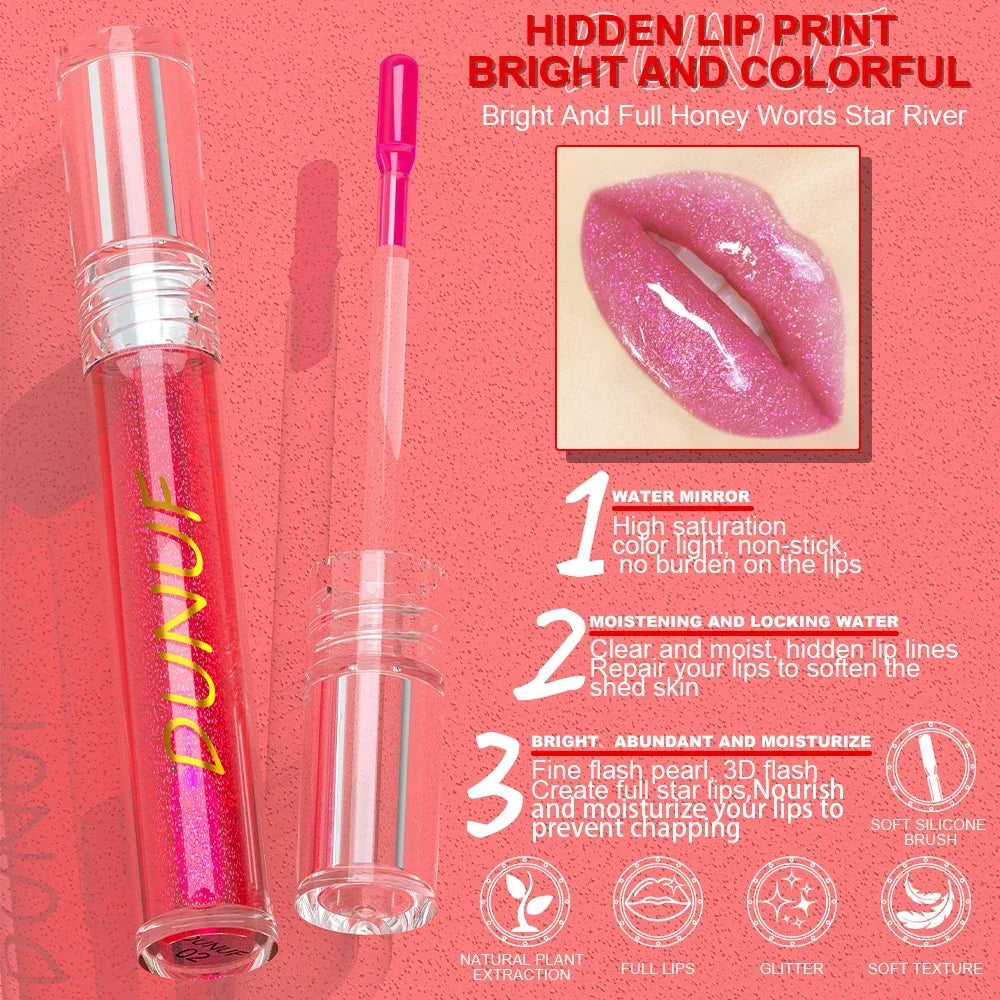 Fruit Color-changing Lip Gloss Long Lasting Nouritious Shine