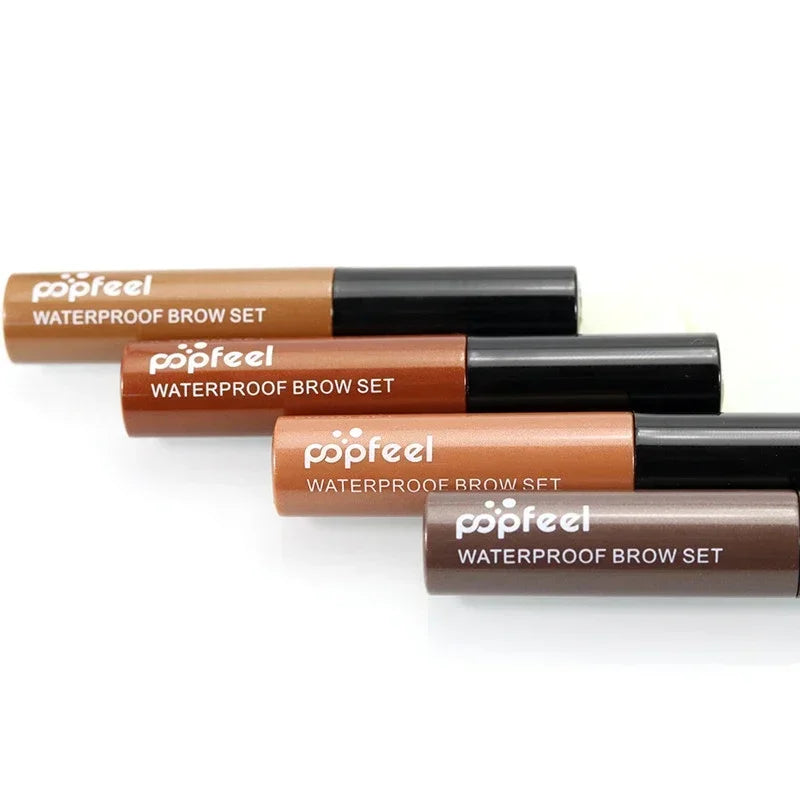 New Hot Brand Makeup Eye Brow Gel Coffee Black Brown Paint Eyebrows Gel Waterproof Eyebrow Tint Mascaras Kit Sobrancelha Fashion Zpaxo