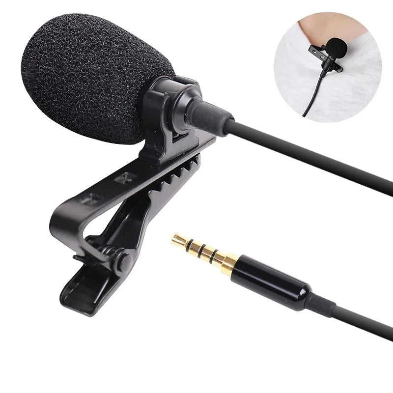Mini Microphone C Lapel Clip-on Portable USB Type-c Professional