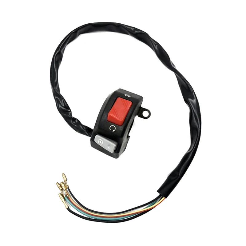 Universal 7/8" Handlebar Switch – Horn, Fog Light & Kill Button
