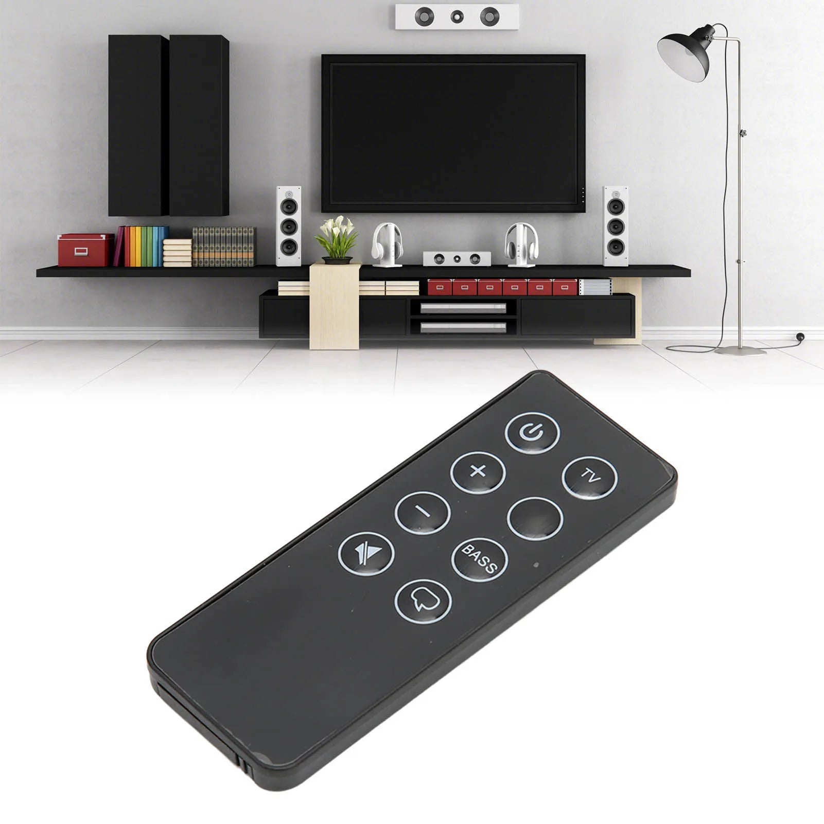Soundbar Accessories Remote Control Replacement Universal Remote Controller Compatible for 418775 410376 431974 845194 Zpaxo Default Title