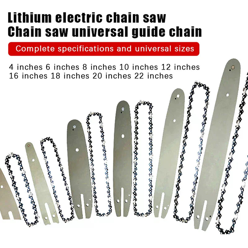 Chainsaw Chain 4- Rechargeable Saw Mini Electric Cordless Carpentry Zpaxo