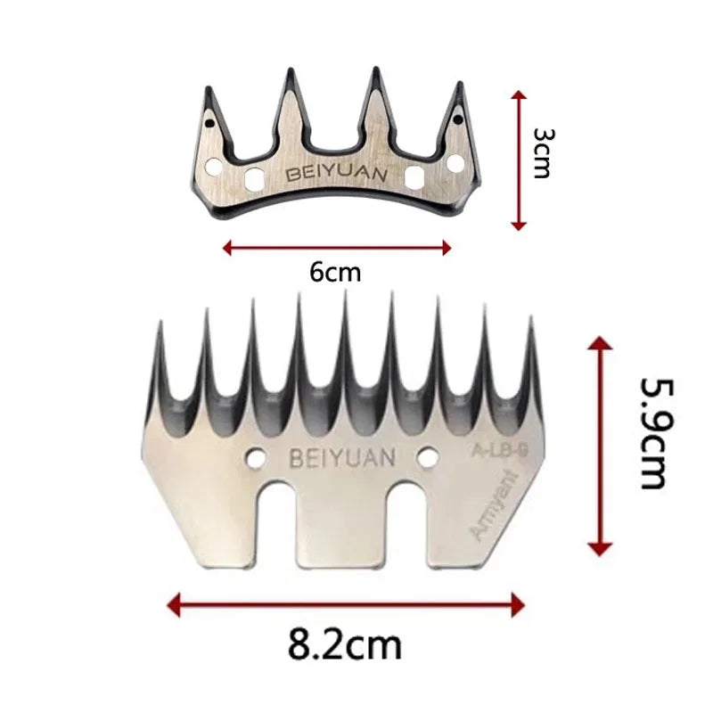 Sheep Goats Shears Convex Comb Cutter Shearing Clipper 9 13 Tooth