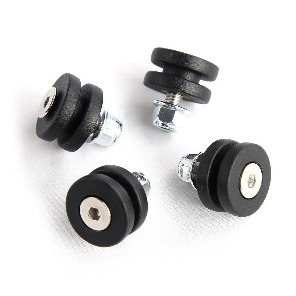 4-Pack Motorcycle Tailbox Buckle Rear Luggage Bushing Spacers Luggage Mounting Spacers Zpaxo 2