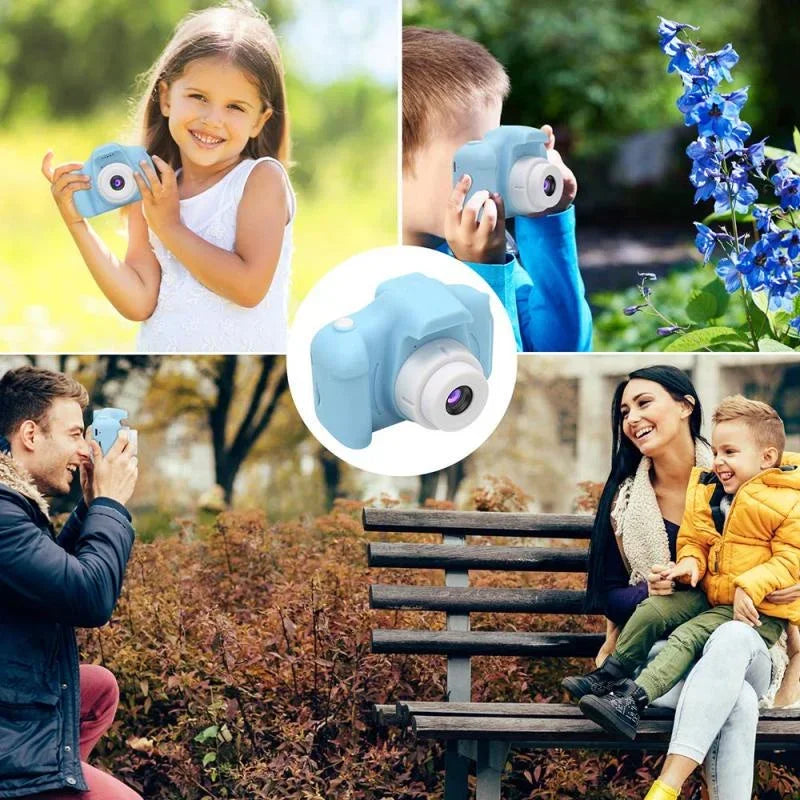 Mini Kids HD Digital Camera Rechargeable Shockproof Video Children