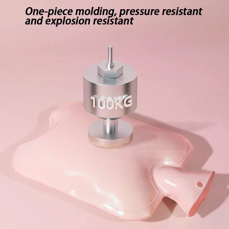 Plush Water Bottle Leak-proof Large-capacity Bed Abdomen Warmer Soft Zpaxo